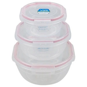 ظرف نگهدارنده ویرو پلاستیک کد 1700 بسته 3 عددی