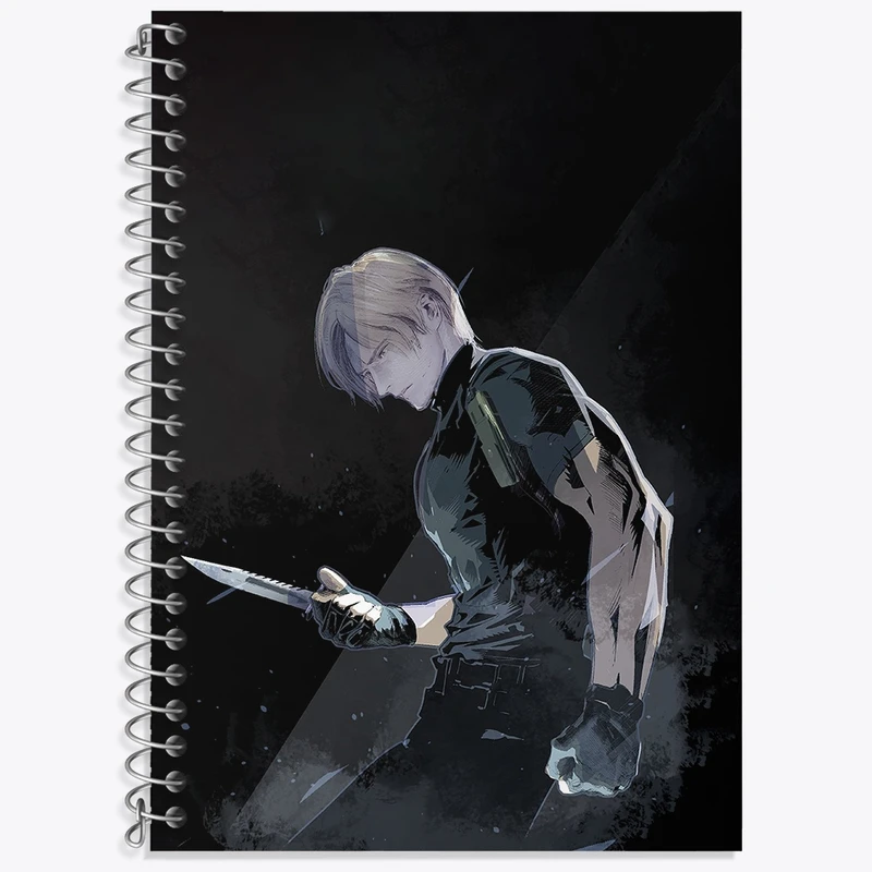 دفتر لغت 50 برگ خندالو طرح بازی رزیدنت اویل (Resident Evil) کد 31681