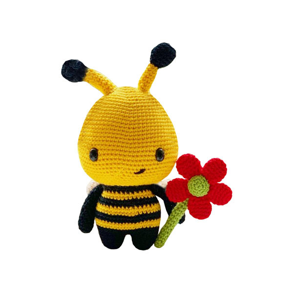 عروسک بافتنی مدل زنبور کد 42