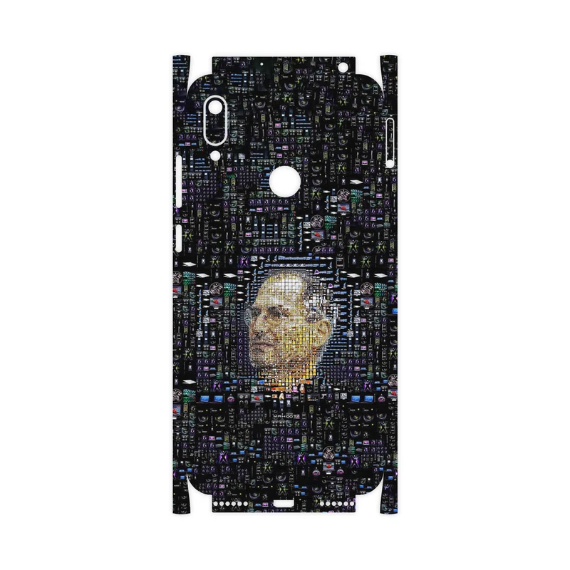 برچسب پوششی ماهوت مدل Collage of Steve Jobs 2-FullSkin مناسب برای گوشی موبایل هوآوی Y6 Prime 2019
