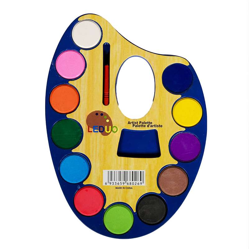 آبرنگ 12 رنگ لدوعو مدل پلت کد 1240