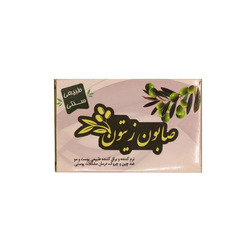 صابون شستشو ارمغان سلامت مدل زیتون وزن 85 گرم