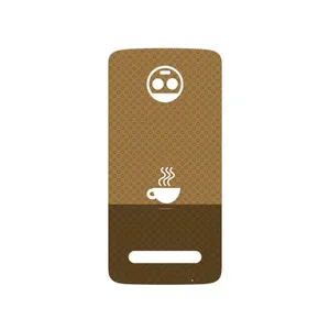 MAHOOT Minimal Cup of Coffee Icon Cover Sticker for Motorola Moto Z2 Force