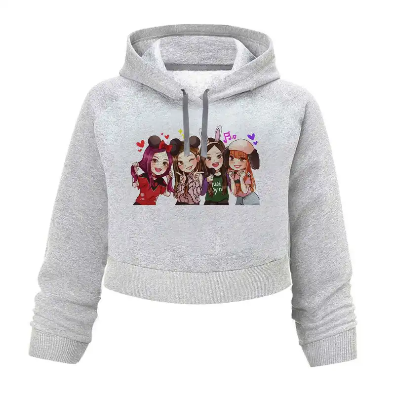 هودی زنانه مدل بلک پینک کد K193 T