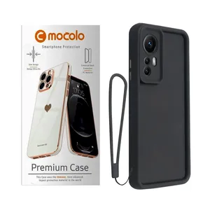 Mocolo Silicone Puffer Strap Case For Xiaomi 12T / 12T Pro