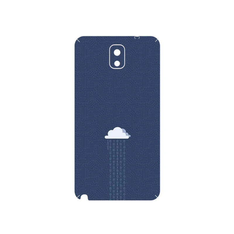 برچسب پوششی ماهوت مدل Minimal Data Cloud مناسب برای گوشی موبایل سامسونگ Galaxy Note 3