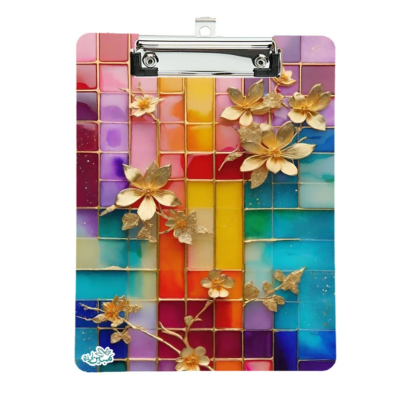  تخته شاسی مبین ایده مدل گل کد h535 سایز A4