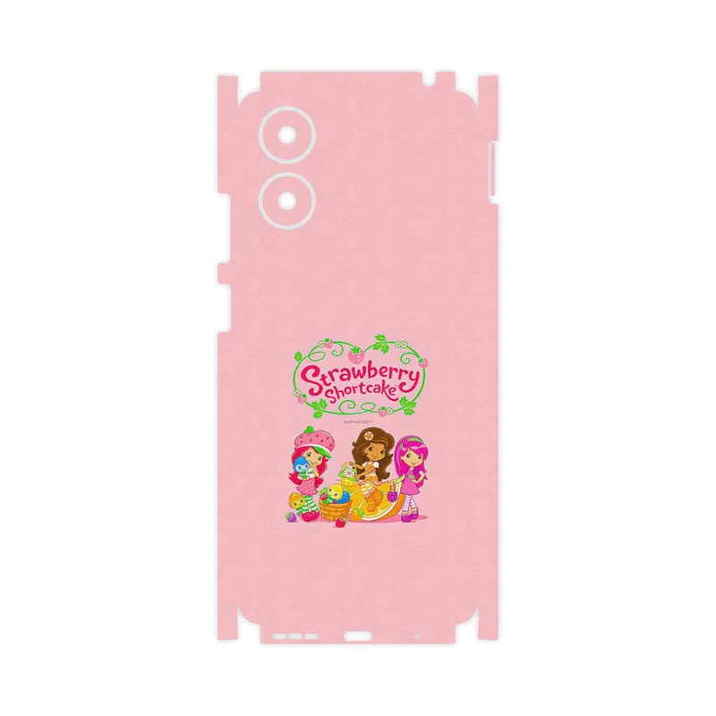 برچسب پوششی ماهوت مدل Strawberry Shortcake-FullSkin مناسب برای گوشی موبایل موتورولا Moto G04