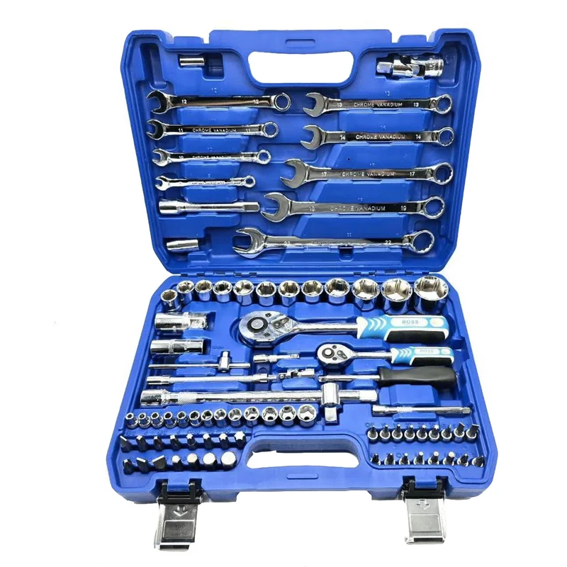 آچار بکس باس مدل BS-82 مجموعه 82 عددی