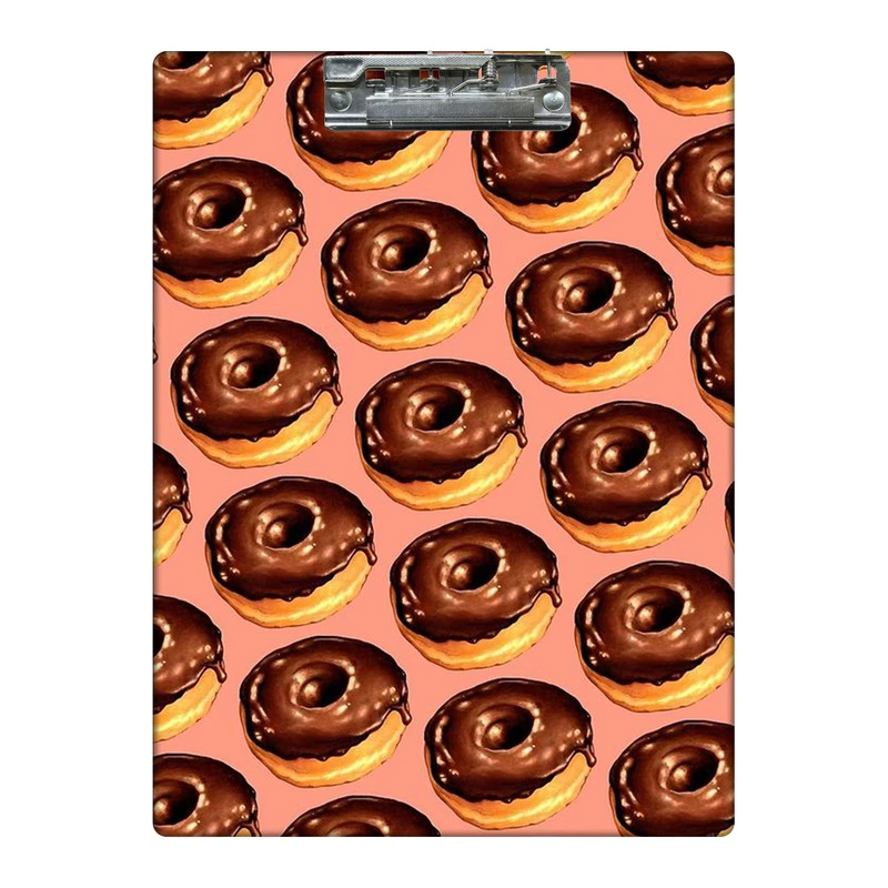 تخته شاسی طرح پترن دونات شکلاتی کد  9044290 سایز A4