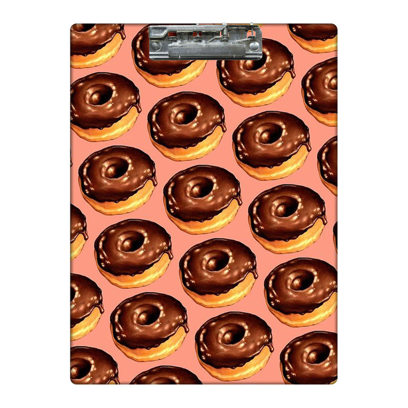 تخته شاسی طرح پترن دونات شکلاتی کد 9044290 سایز A4