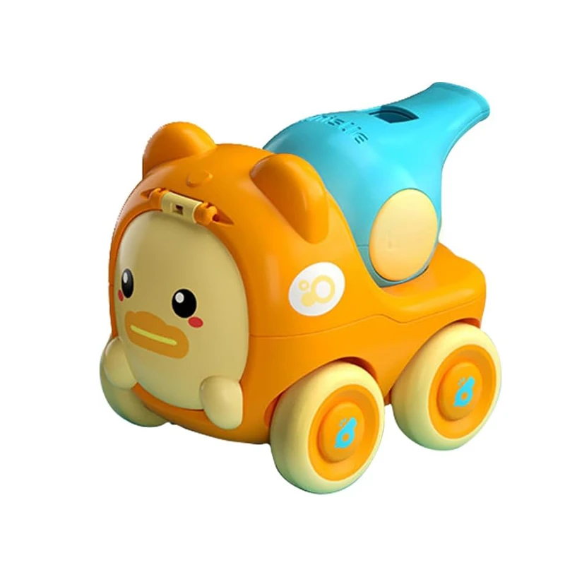 ماشین بازی مدل حیوانات سوت دار طرح اردک