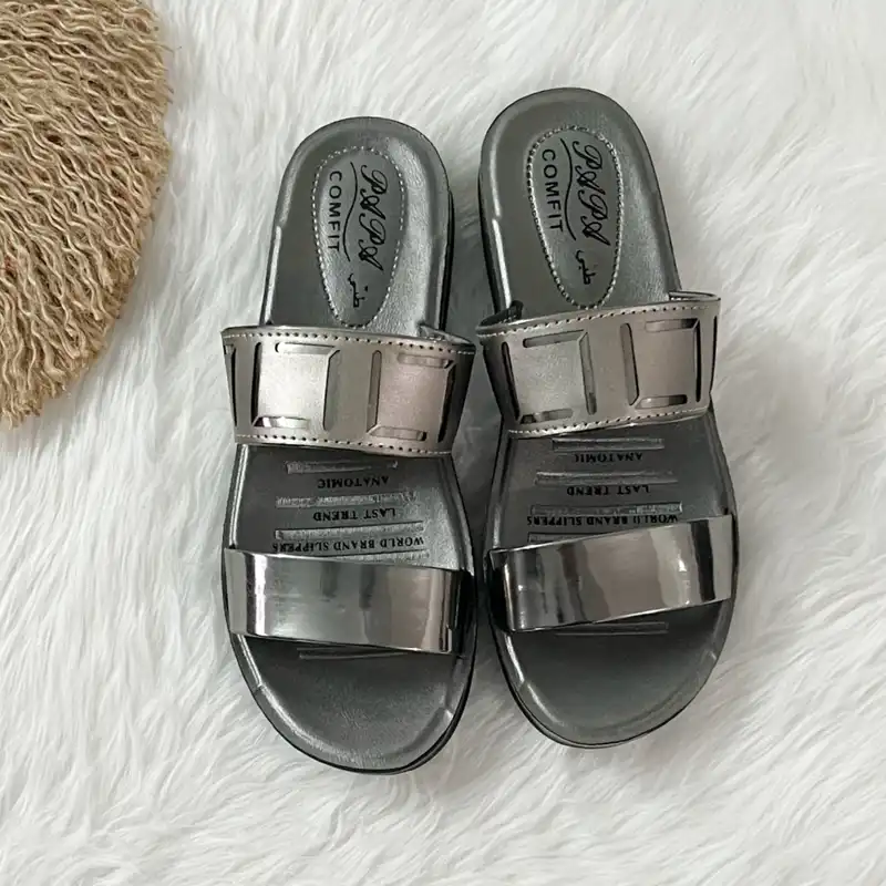 دمپایی زنانه پاپا مدل PLATIN