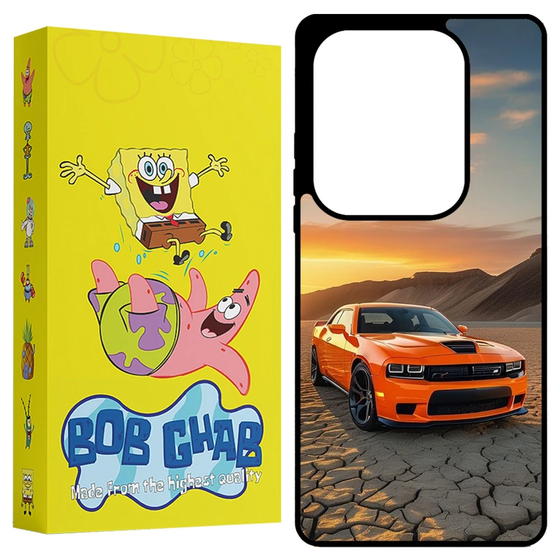 کاور باب قاب طرح ماشین مدل BCPN13P مناسب برای گوشی موبایل شیائومی Redmi Note 13 Pro 4G / Poco M6 Pro 4G