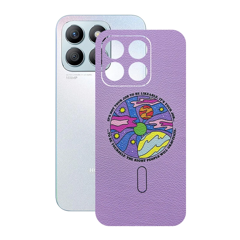 برچسب پوششی ریمکس مدل Leth طرح فانتزی مناسب برای گوشی موبایل آنر X8b