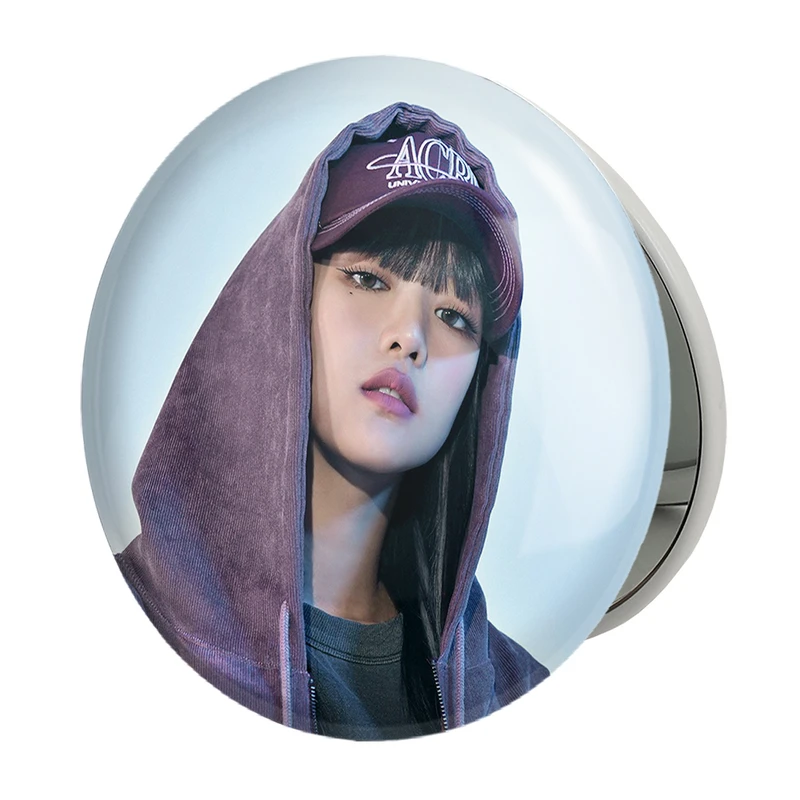 آینه جیبی خندالو طرح مینی گروه جی آیدل GIdle مدل تاشو کد 19536 