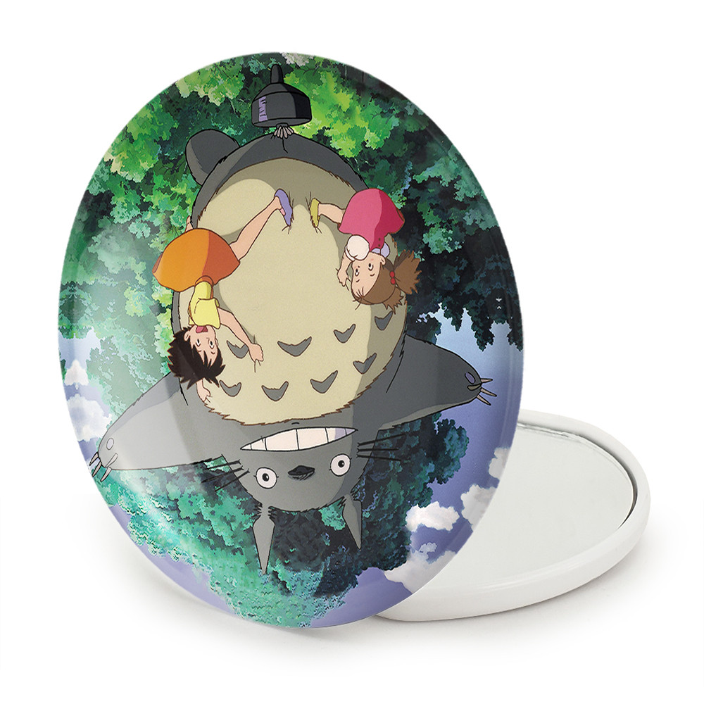 آینه جیبی خندالو طرح انیمه توتورو Totoro مدل تاشو کد 4549