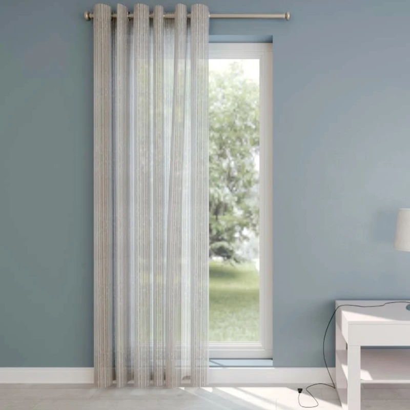 پرده پانچ مدل تور طرح دانتل سایز 275×280 سانتی متر