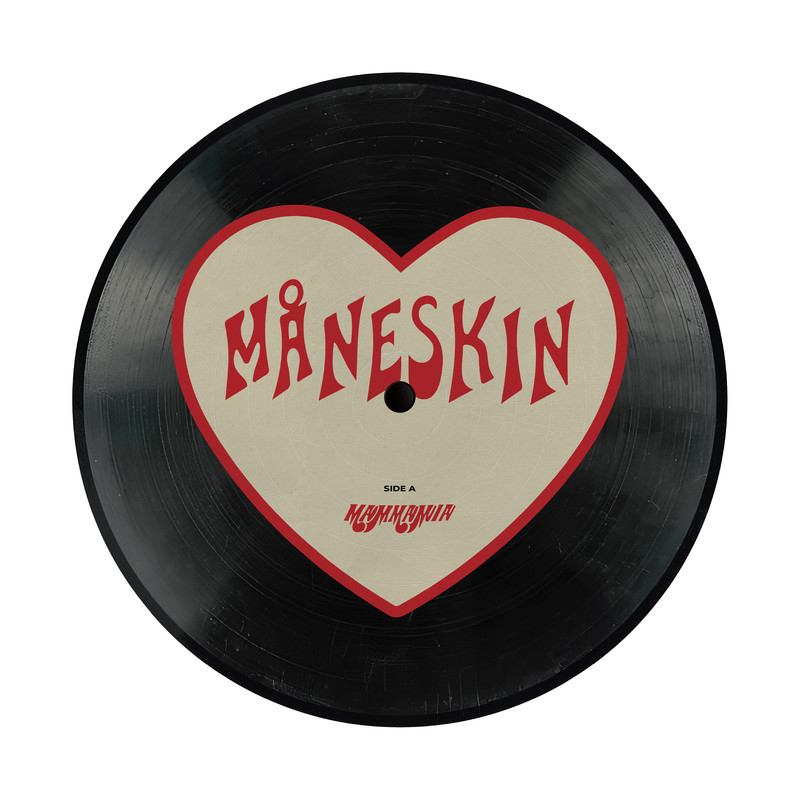 پوستر مدل گرد طرح صفحه گرامافون کد ۲۱