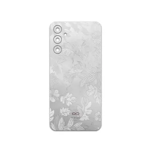 MAHOOT Silver-Wildflower Cover Sticker for Samsung Galaxy A34