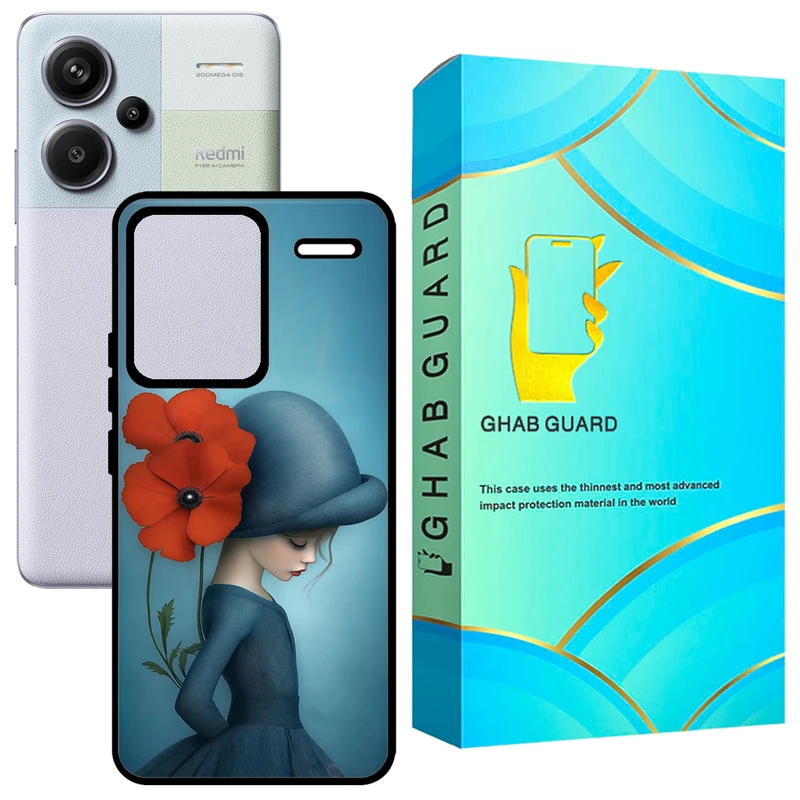 کاور قاب گارد طرح دختر مدل GCHPN13PL مناسب برای گوشی موبایل شیائومی Redmi Note 13 Pro Plus