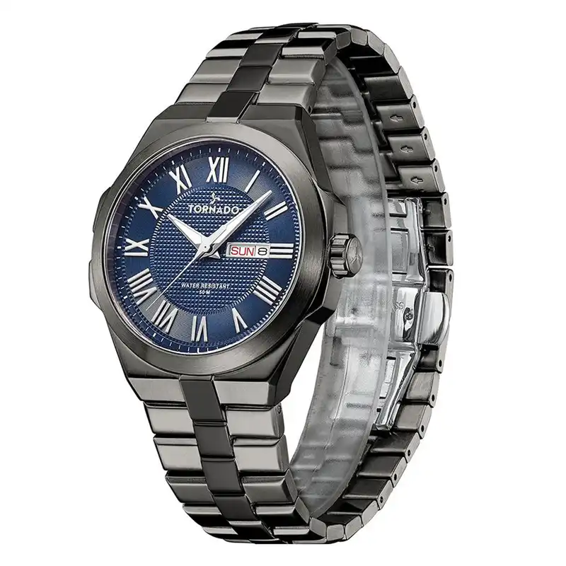ساعت مچی عقربه‌ای مردانه تورنادو مدل T8007B-XBXN