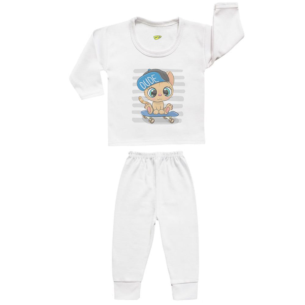 ست تی شرت و شلوار نوزادی کارانس مدل SBS-3201