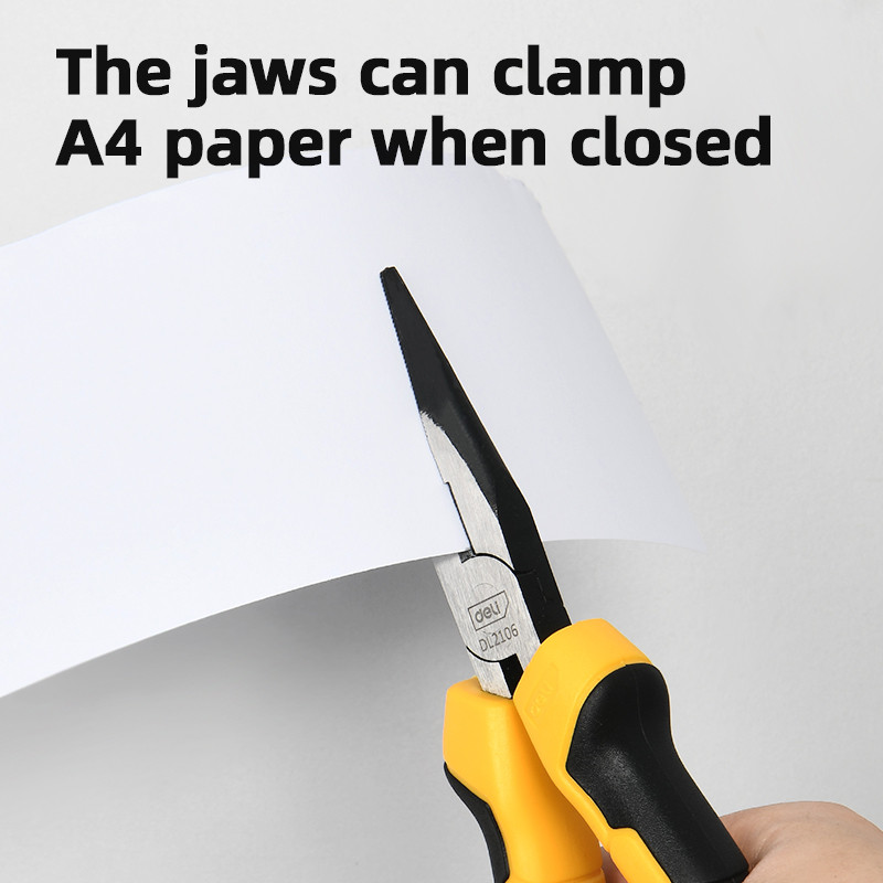 انبر دم باریک دلی مدل DL2106 سایز 6 اینچ