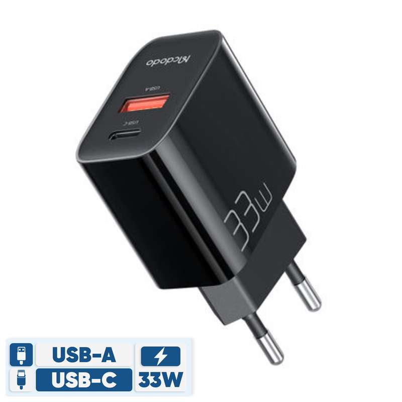 شارژر دیواری 33 وات مک دودو مدل CH-0921