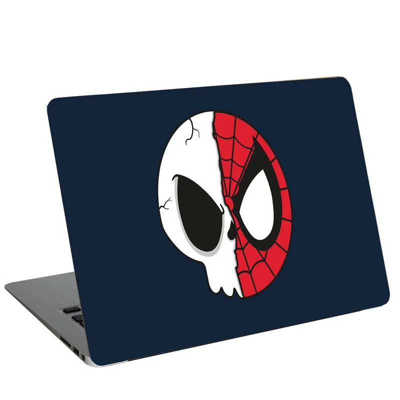 استیکر لپ تاپ طرح Spider Skull کد C-180 مناسب برای لپ تاپ 15.6 اینچ