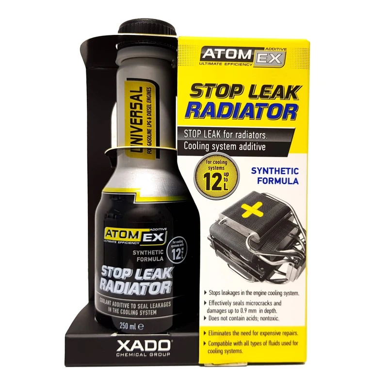 نشت گیر رادیاتور خودرو اکسادو مدل Universal حجم 250 میلی لیتر