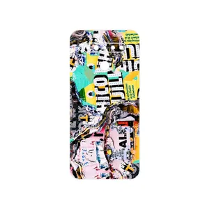MAHOOT Collage of Teared Paper Cover Sticker for LG K8 2017