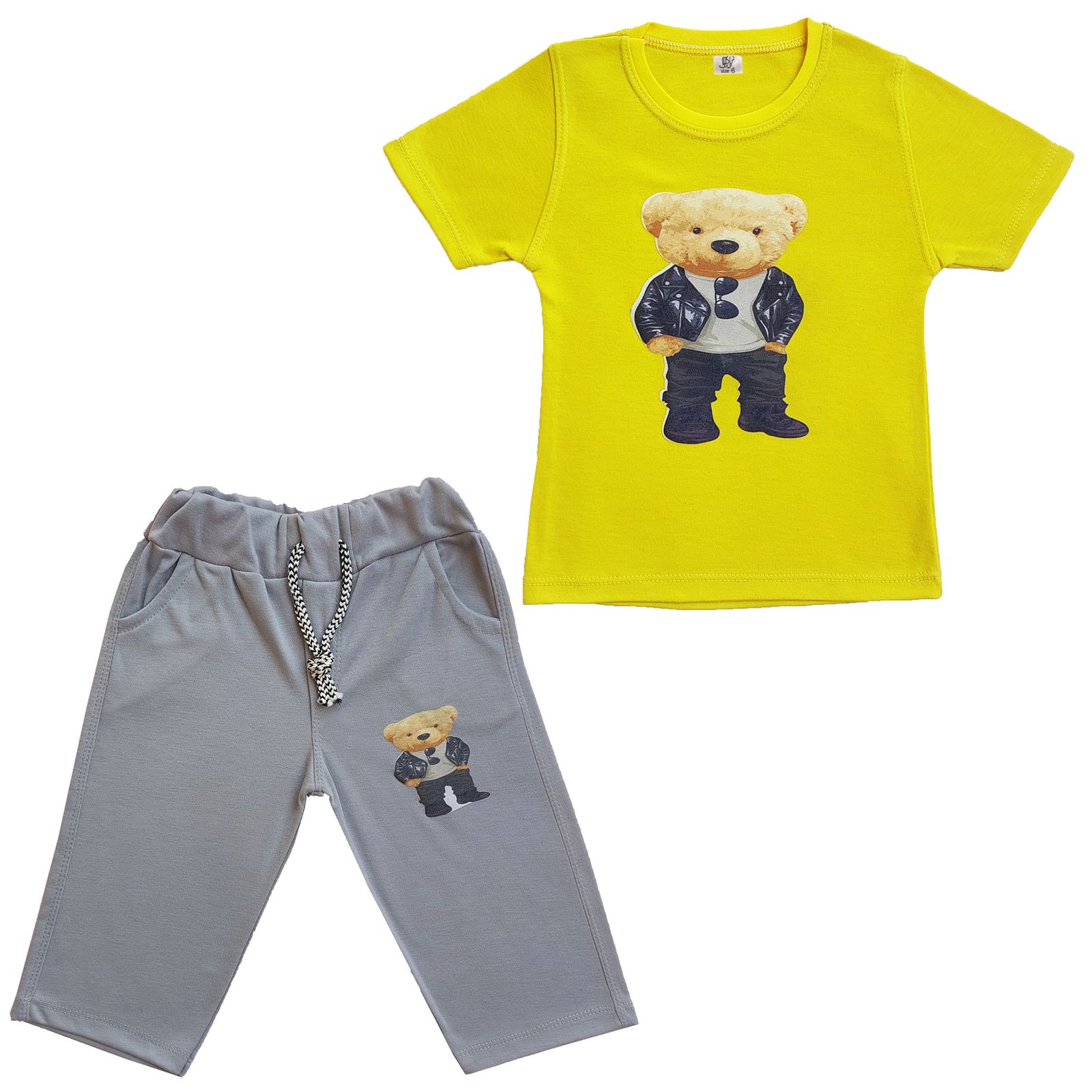 ست تی شرت و شلوارک بچگانه نیل کوک مدل Ted -  - 1