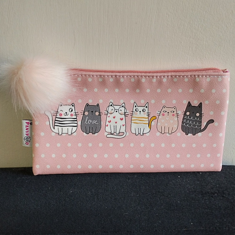 جامدادی پانی پو مدل  گربه شاد