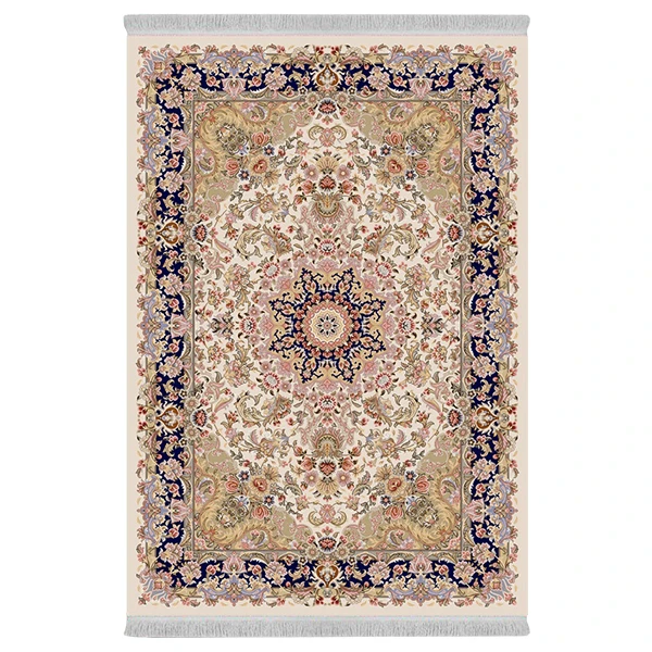 فرش پارچه‌ای دفه مدل فرشینه طرح مدرن کد 984