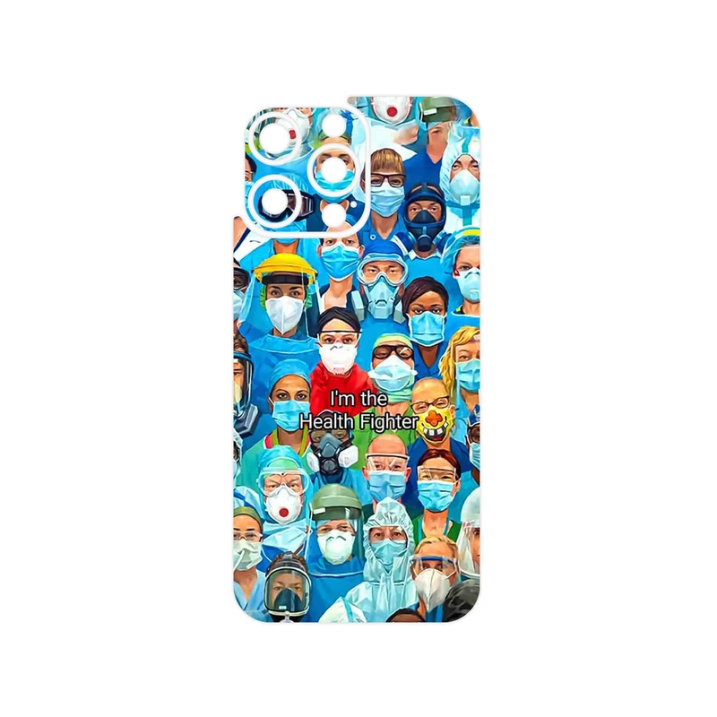 برچسب پوششی ماهوت مدل Nurse مناسب برای گوشی موبایل اپل iPhone 16 Pro Max