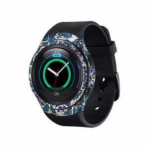برچسب ماهوت طرح Traditional_Tile مناسب برای ساعت هوشمند سامسونگ Galaxy Gear S2