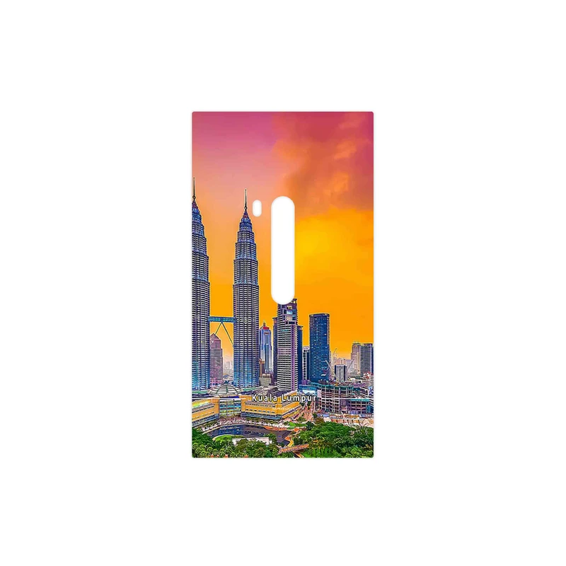 برچسب پوششی ماهوت مدل City of Kuala Lumpur مناسب برای گوشی موبایل نوکیا Lumia 920
