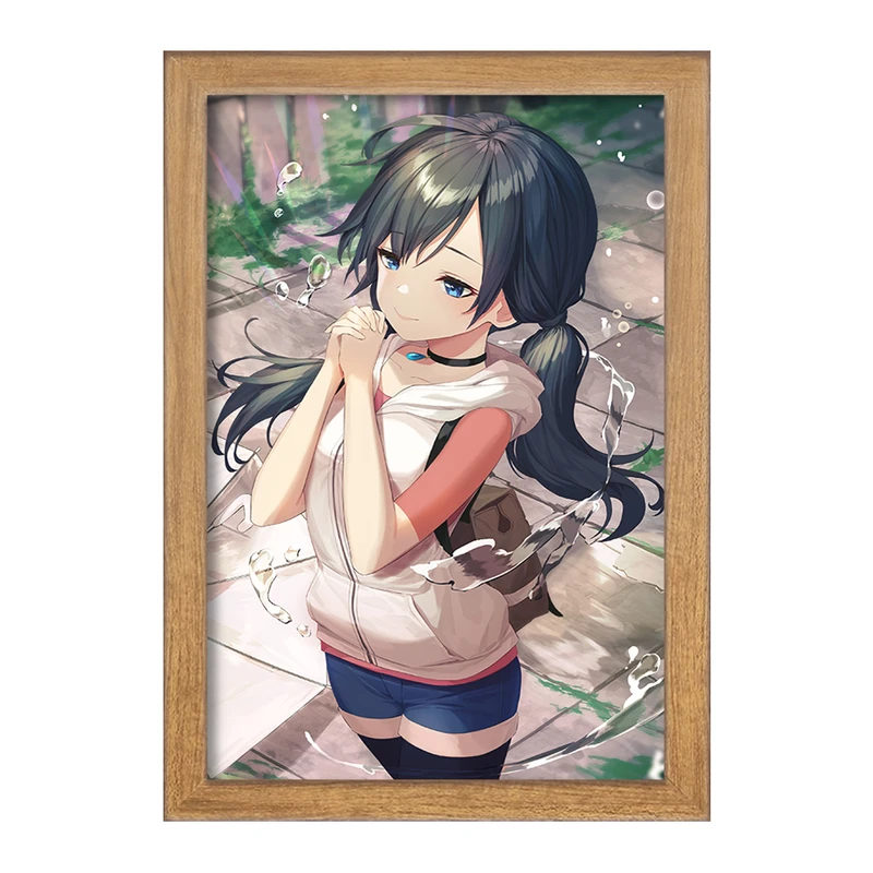 تابلو خندالو مدل هینا انیمه تغییر آب و هوا با تو  کد 17640