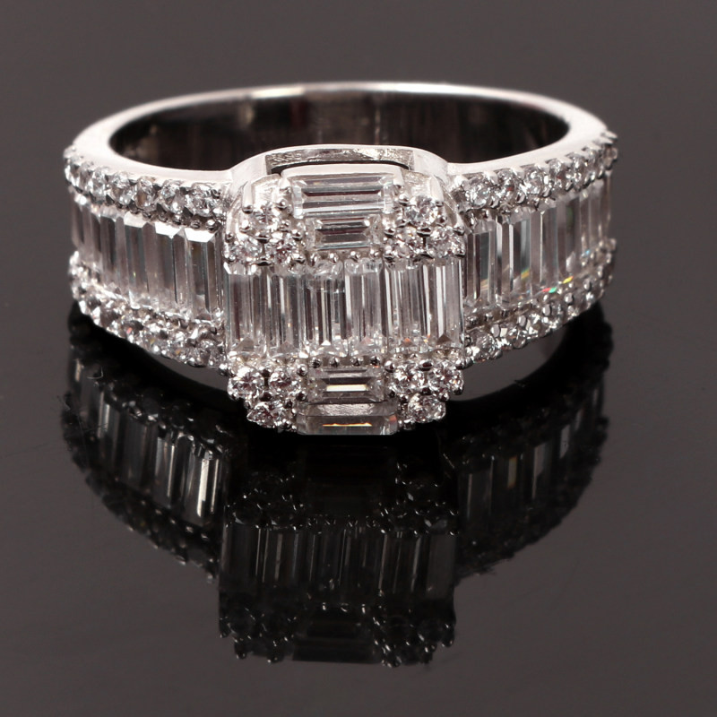 انگشتر نقره زنانه آمیتیس مدل AVN-R49