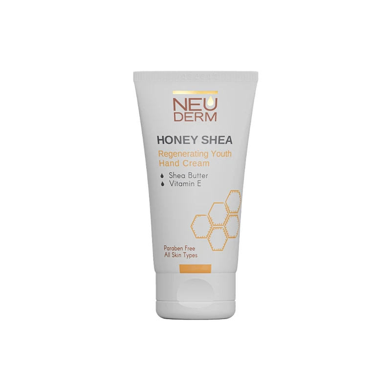 کرم مرطوب‌کننده دست و صورت نئودرم مدل Honey Shea مناسب برای پوست خشک حجم 50 میلی‌لیتر