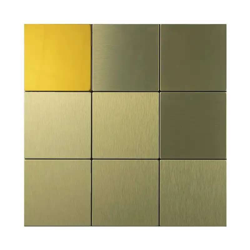 دیوارپوش مدل پشت چسبدار کد 9009g بسته 11 عددی