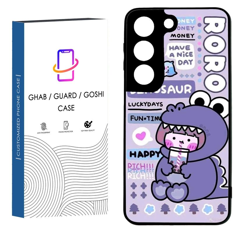 کاور قاب گارد گوشی طرح دخترانه کد 84 - tpu مناسب برای گوشی سامسونگ Galaxy S۲۱ FE