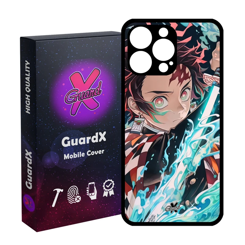 کاور گارد ایکس طرح Demon Slayer Anime مدل Glass10589 مناسب برای گوشی موبایل اپل iPhone 14 Pro Max