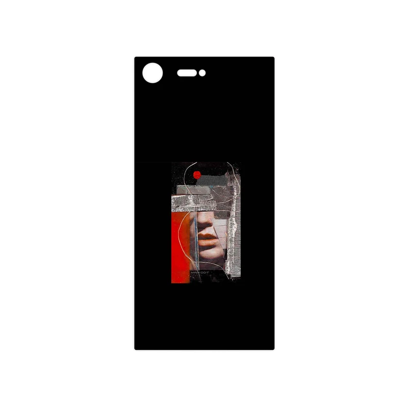 برچسب پوششی ماهوت مدل Collage of Mouth مناسب برای گوشی موبایل سونی Xperia XZ Premium