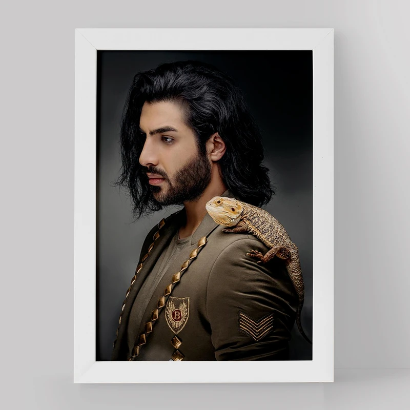 تابلو خندالو مدل رهام هادیان ماکان بند کد 2547