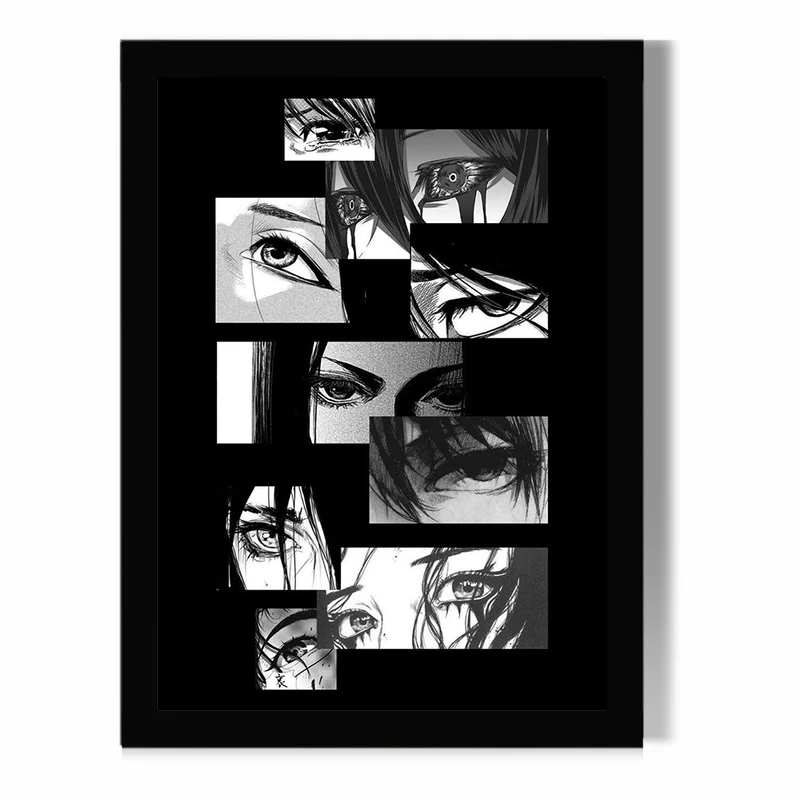 تابلو مدل دیواری طرح انیمه اتک آن تایتان | Attack on titan کد FD088