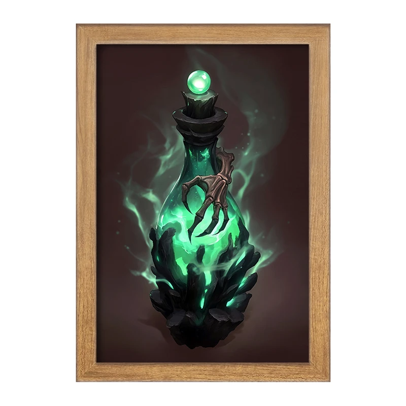 تابلو خندالو مدل اکسیر نکرومانتیک کد F10771