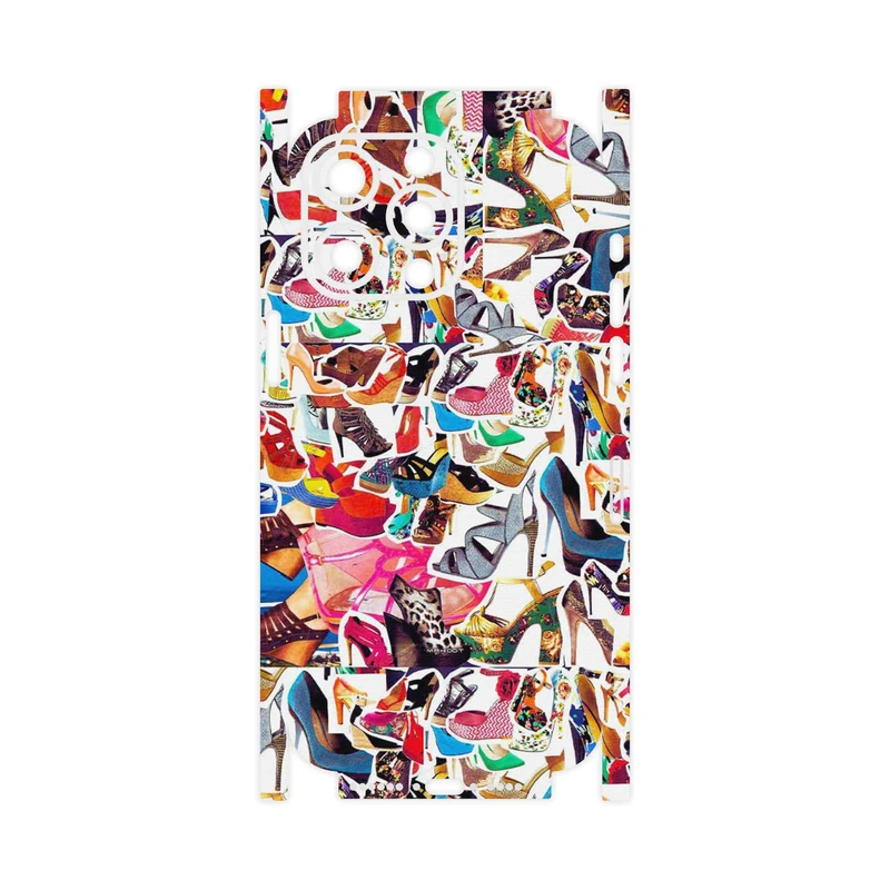 برچسب پوششی ماهوت مدل Collage of High heel Shoes-FullSkin مناسب برای گوشی موبایل اپل iPhone 15 Pro Max