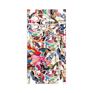 MAHOOT Collage of High heel Shoes-FullSkin Cover Sticker for Apple iPhone 15 Pro Max